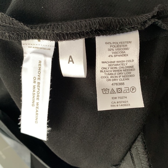 Loft black dress pants trousers in “Julie” fit. Size 2. NWT. - Picture 11 of 12